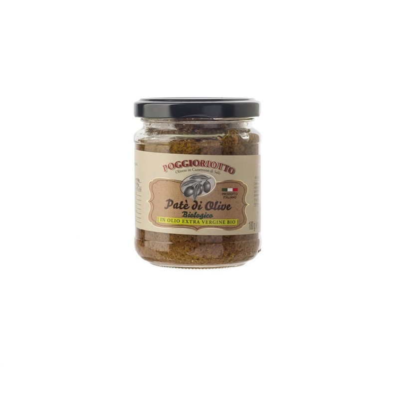 Poggioriotto - Pate' Olive Nere Bio Gr.180 - Acquista su GardaVino