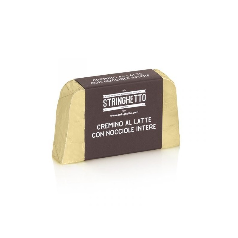 STRINGHETTO - CREMINO CLASSICO CON NOCCIOLE INTERE 180 G